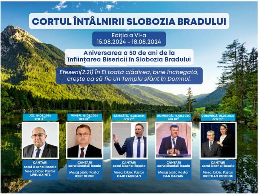 Cortul Întâlnirii la Slobozia Bradului