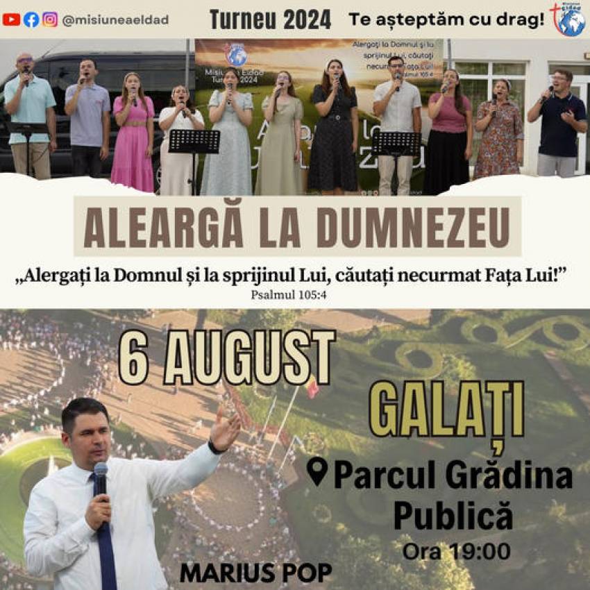 Misiunea Eldad la Galați