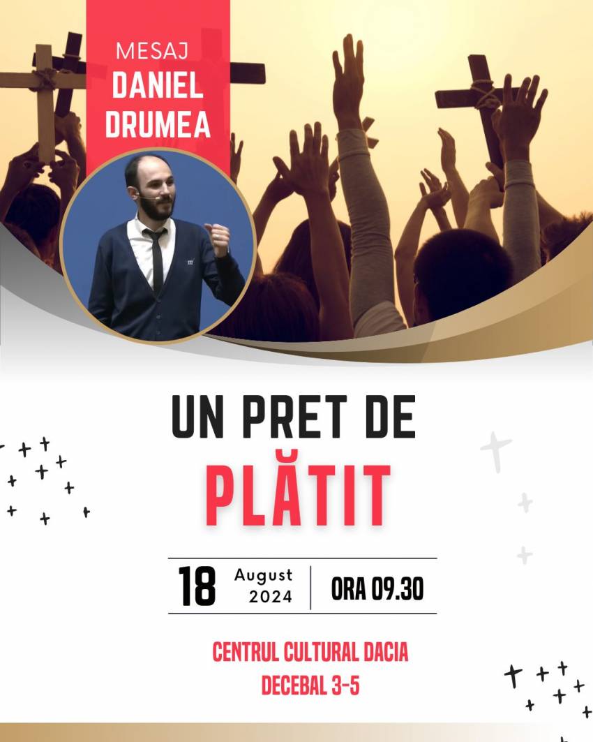 Dani Drumea la Biserica Peniel Bistrița