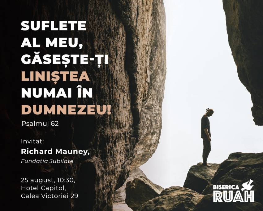 Richard Mauney la Biserica RUAH București