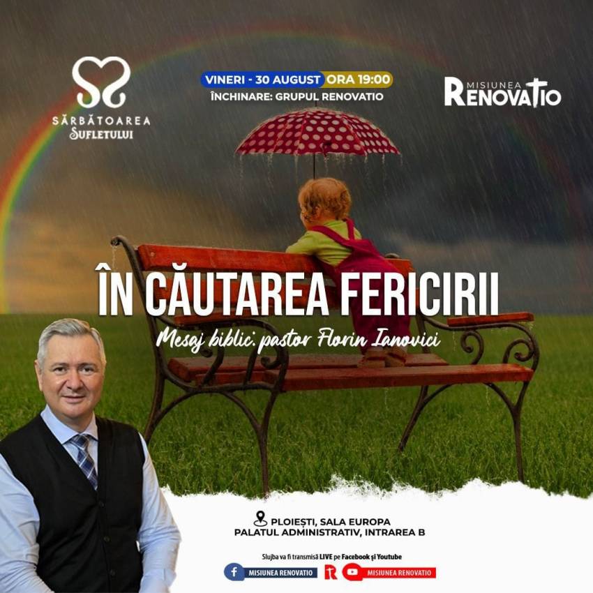Sărbătoarea Sufletului cu Florin Ianovici la Ploiești
