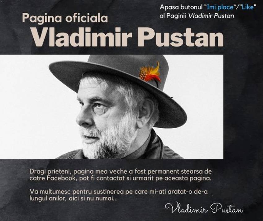 News: Pagina oficială a lui Vladimir Pustan