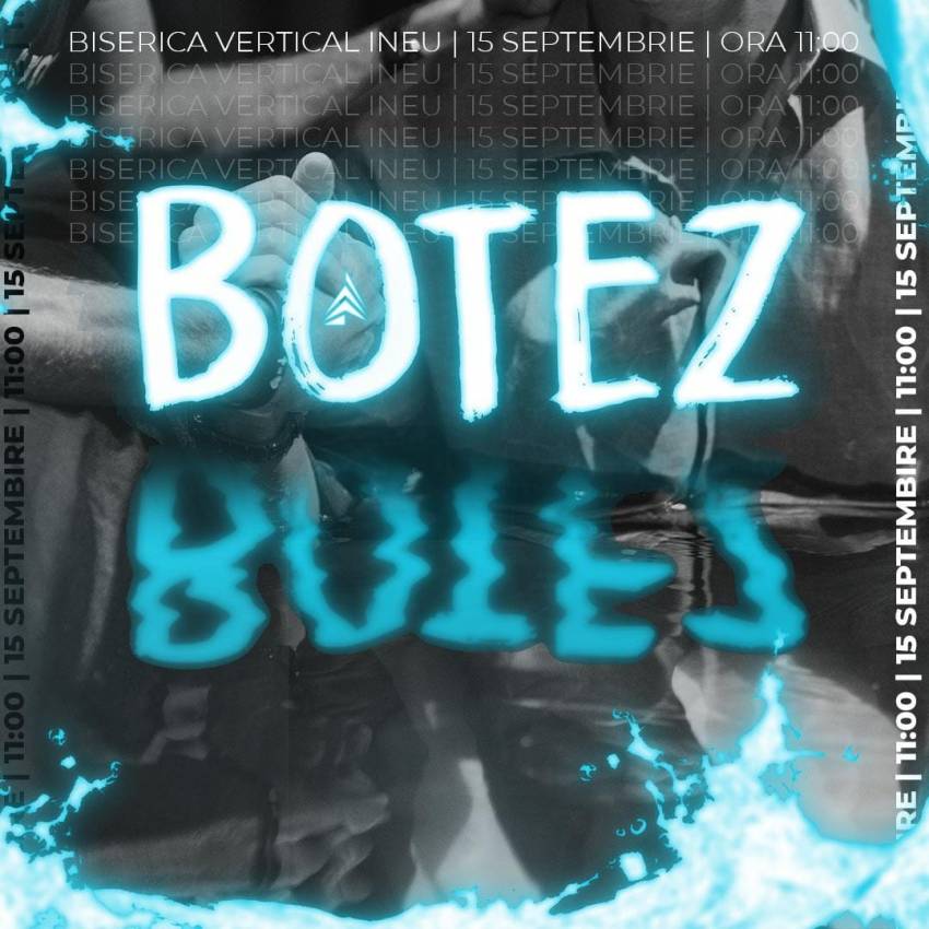 Botez la Biserica Vertical Ineu