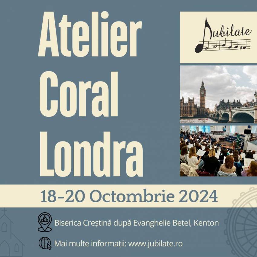 Atelier Coral la Biserica Creștină după Evanghelie Betel Kenton