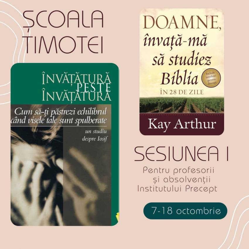 Școala Timotei - Un proiect al Institutului Precept