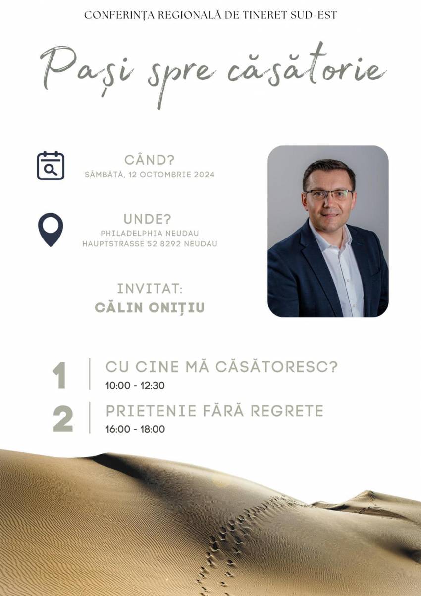 Conferință regională de tineret la Biserica Philadelphia Neudau