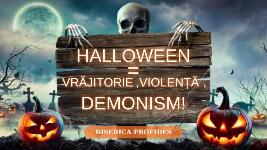 Tony Berbece ◉ Halloween - religia vrăjitoriei și a morții