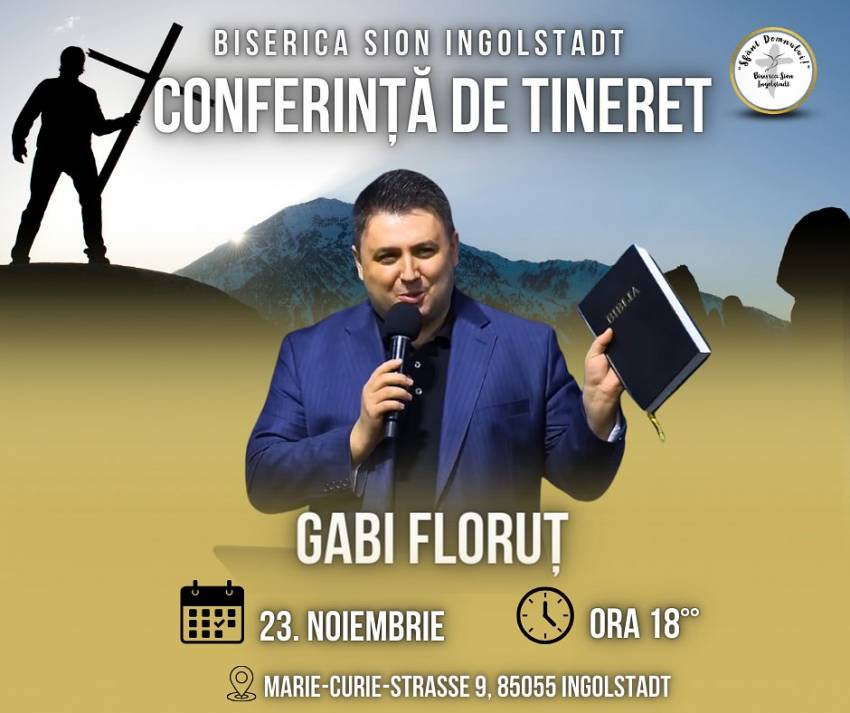 Gabi Floruț la Biserica Sion Ingolstadt