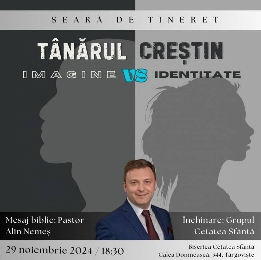 Alin Nemeș la Biserica Cetatea Sfântă Târgoviște