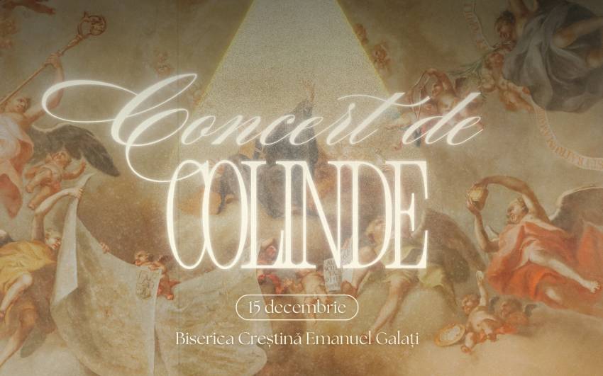 Concert de Crăciun la Biserica Emanuel Galați
