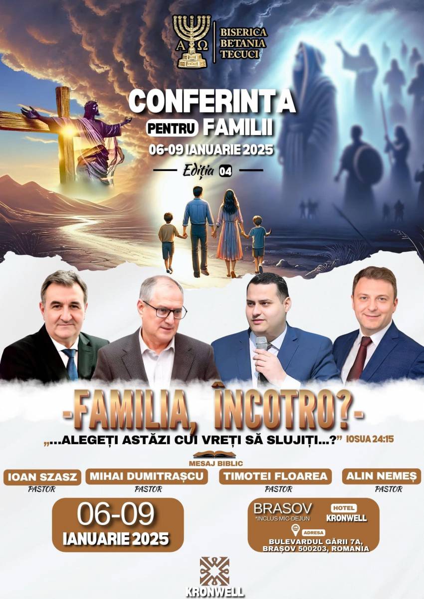 Conferință pentru familii la Brașov