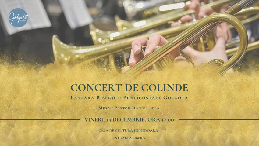 Concert de colinde la Casa de Cultură Hunedoara