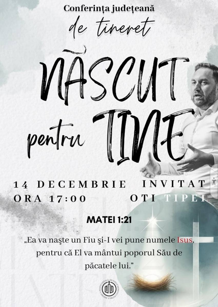 Conferință Județeană de Tineret la Biserica Muntele Sionului Petrila