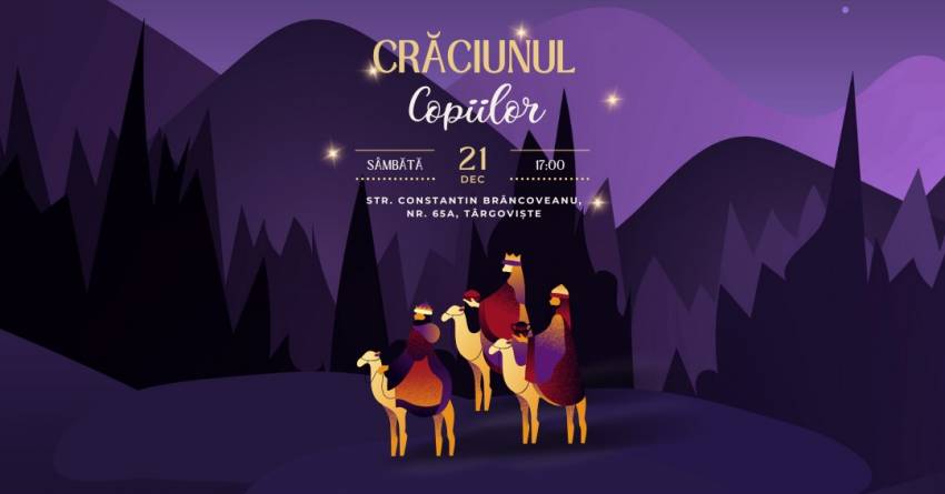 Crăciunul Copiilor la Biserica Efraim Târgoviște