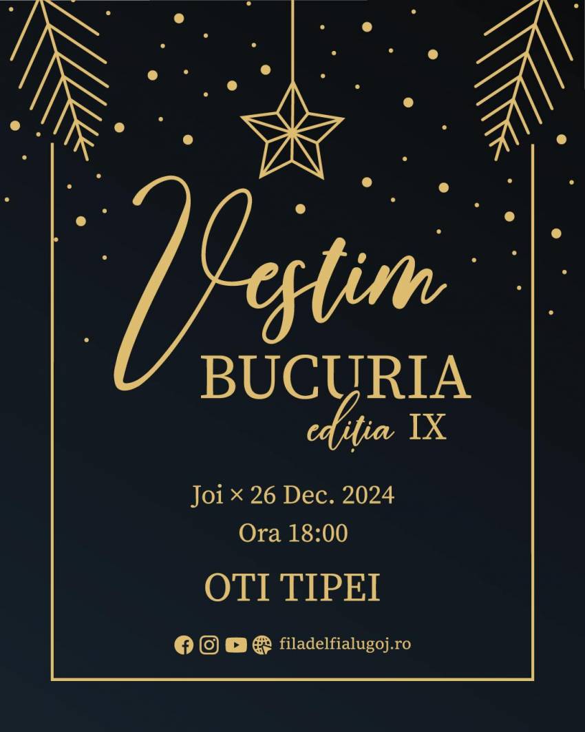 Oti Tipei la Biserica Filadelfia Lugoj