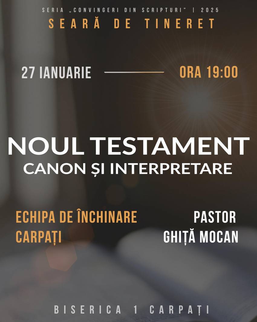 Ghiță Mocan la Biserica Carpați Cluj-Napoca
