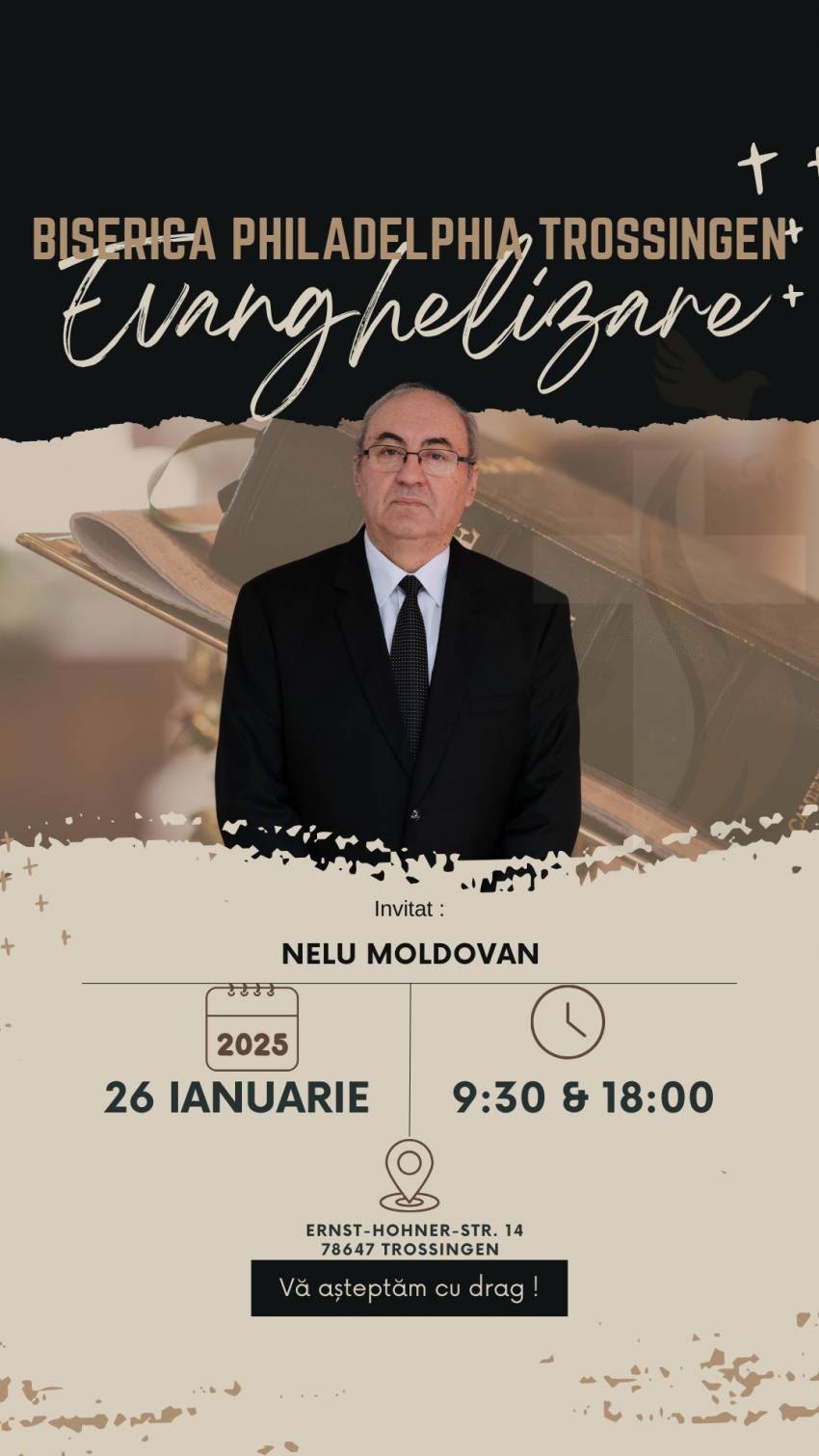 Nelu Moldovan la Biserica Philadelphia Trossingen