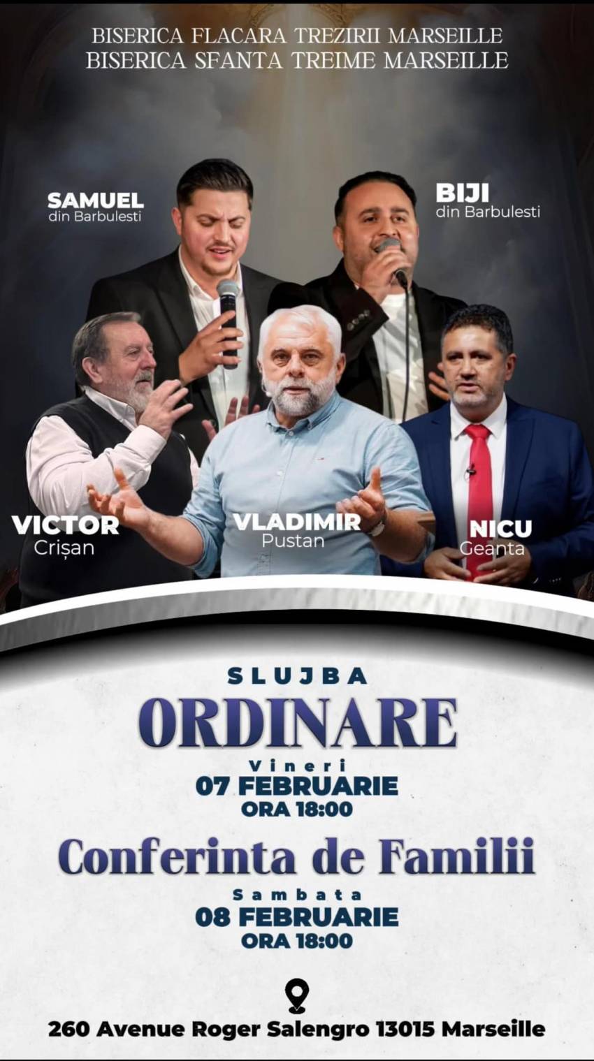 Vladimir Pustan & Nicolae Geantă la Biserica Sfânta Treime Marseille