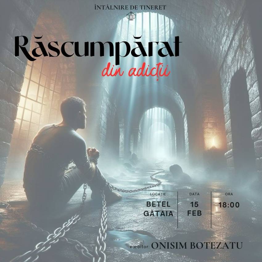 Întâlnire de tineret cu Onisim Botezatu la Biserica Betel Gătaia