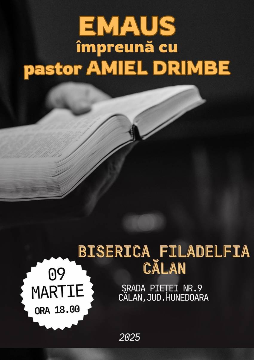 Amiel Drimbe & Trupa Emaus la Biserica Filadelfia Călan