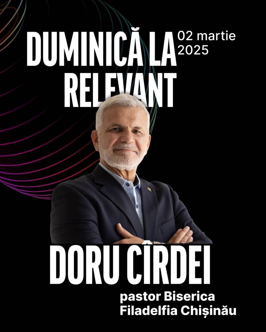 Doru Cîrdei la Biserica Relevant Cluj-Napoca 