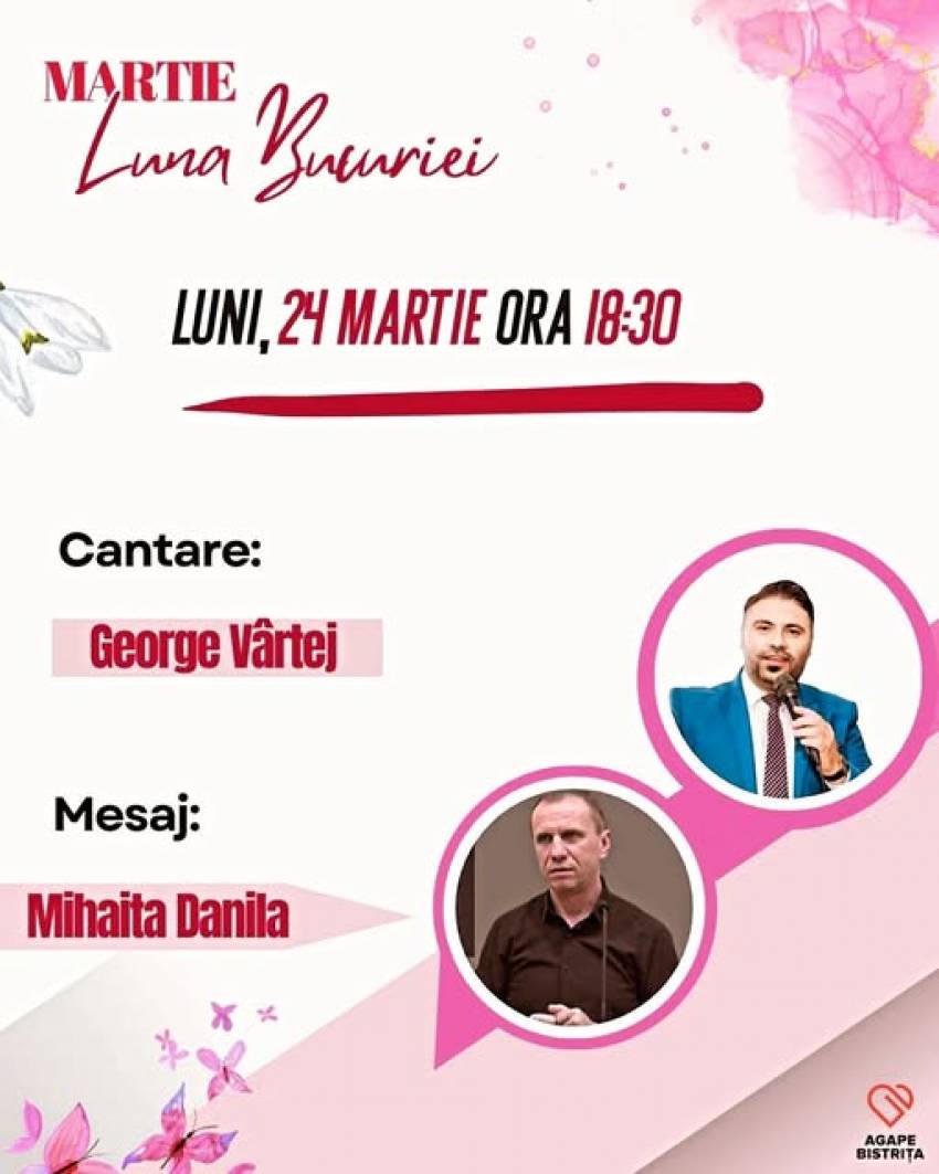 Mihăiță Dănilă la Biserica Agape Bistrița