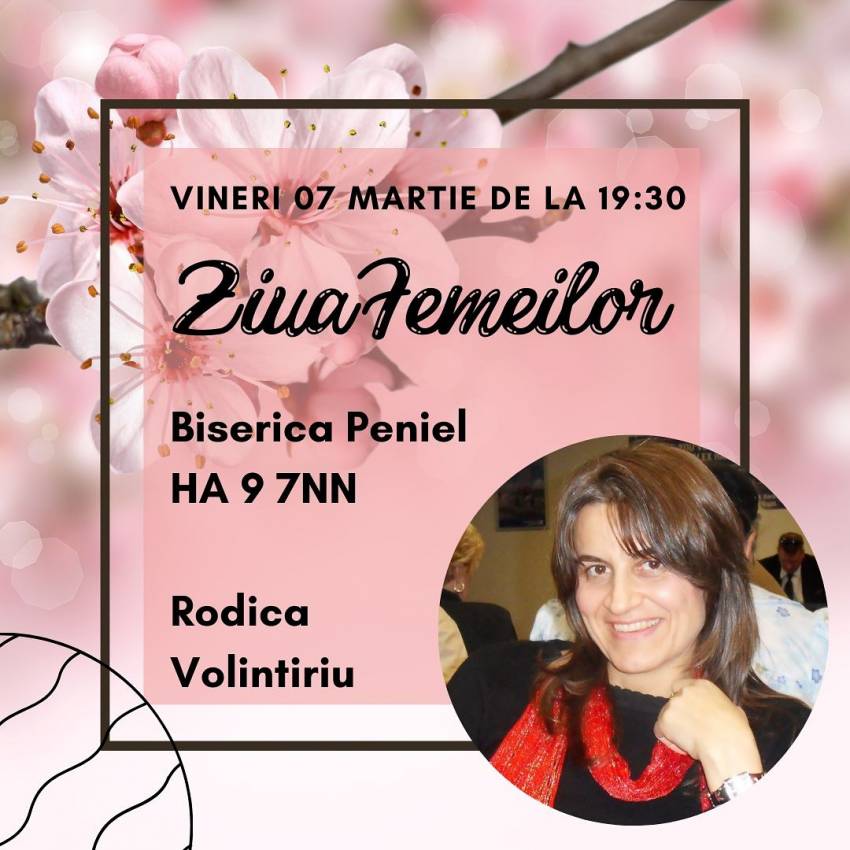 Conferință pentru femei cu Rodica Volintiru la Biserica Peniel Londra