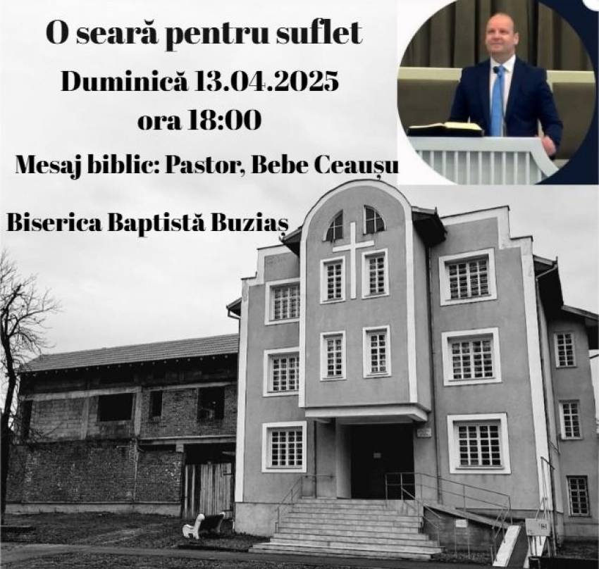 Bebe Ceaușu la Biserica Betesda Buziaș