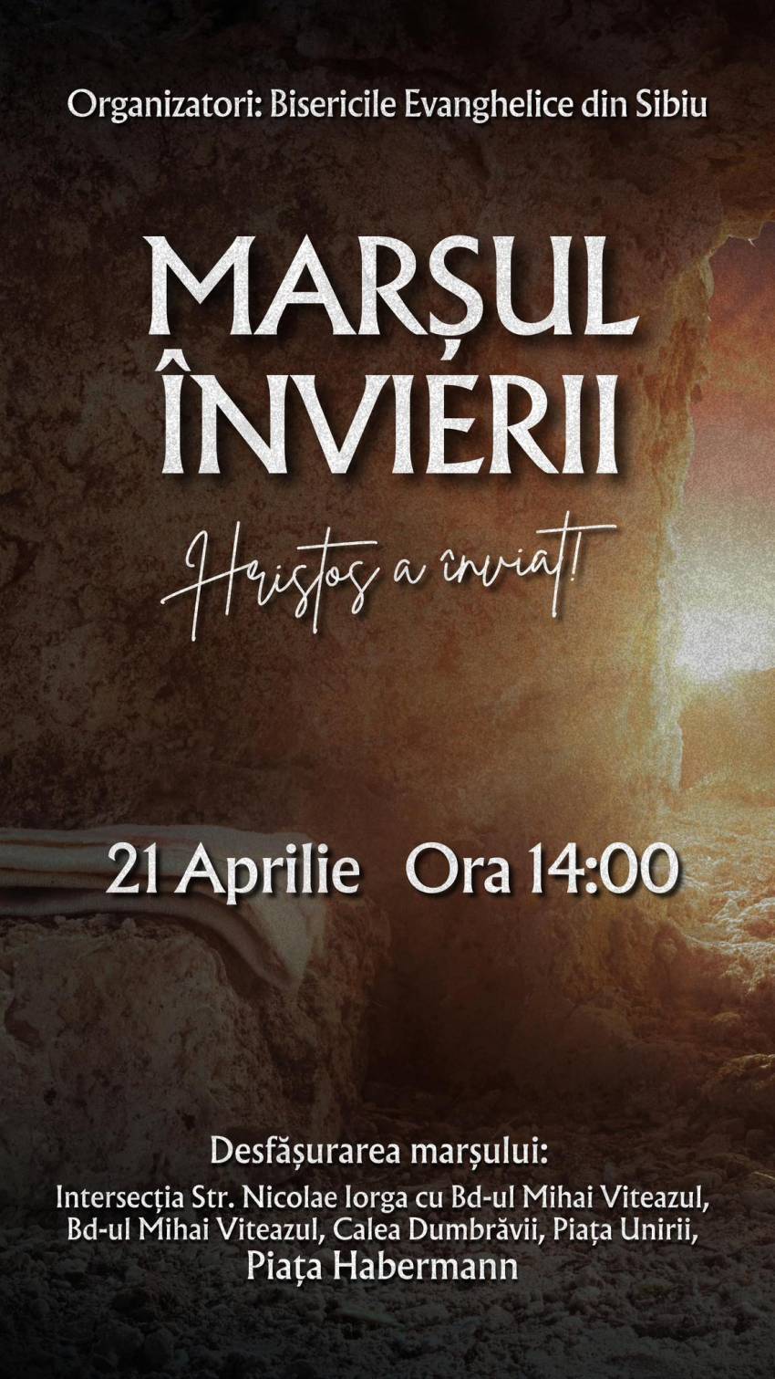Marșul Învierii la Sibiu