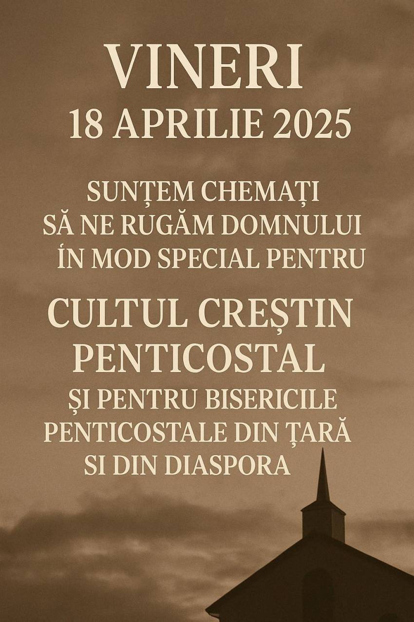 Nelu Filip ◉ CHEMARE LA POST ȘI RUGĂCIUNE PENTRU BISERICĂ