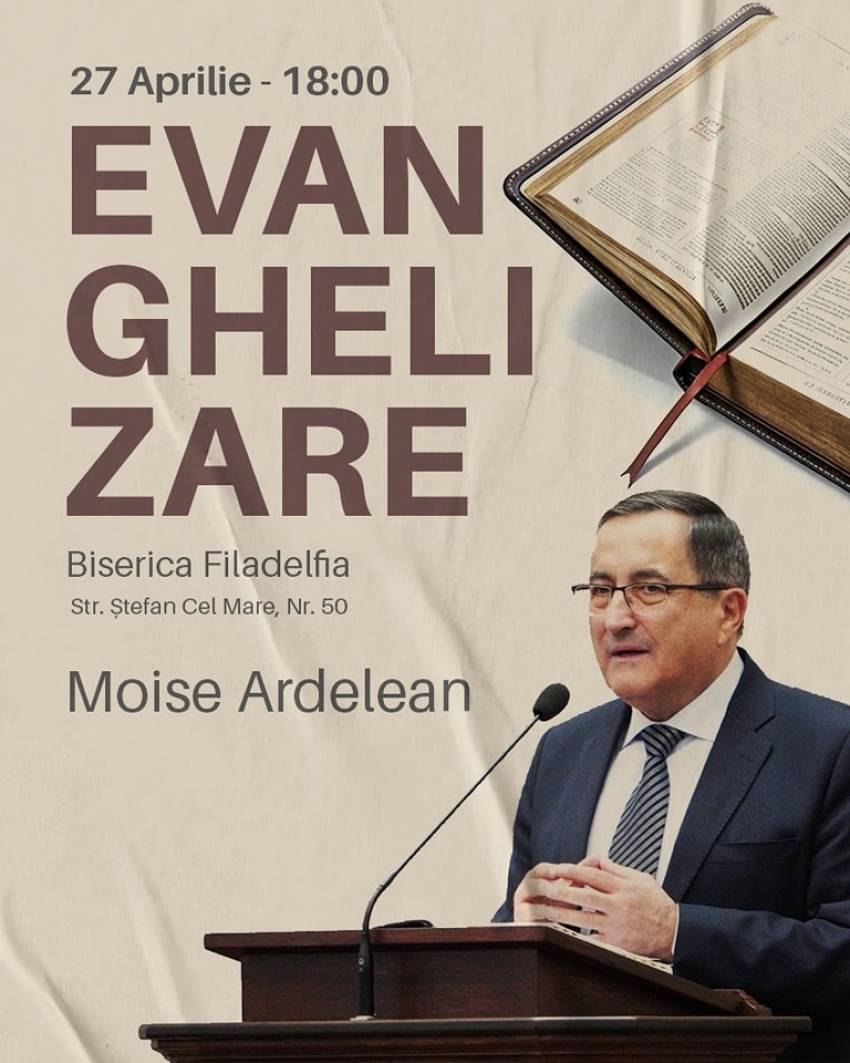 Moise Ardelean la Biserica Filadelfia Timişoara