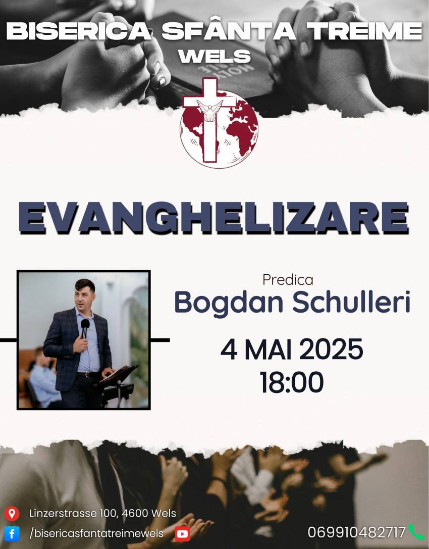 Bogdan Schulleri la Biserica Sfânta Treime Wels