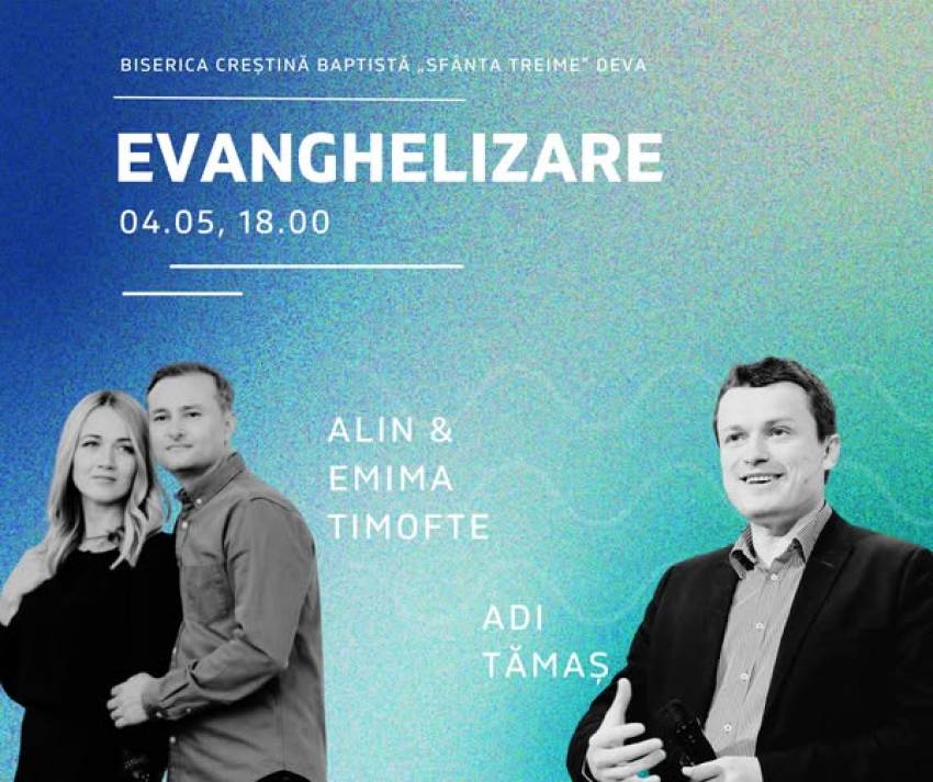 Adi Tămaș la Biserica Sfânta Treime Deva