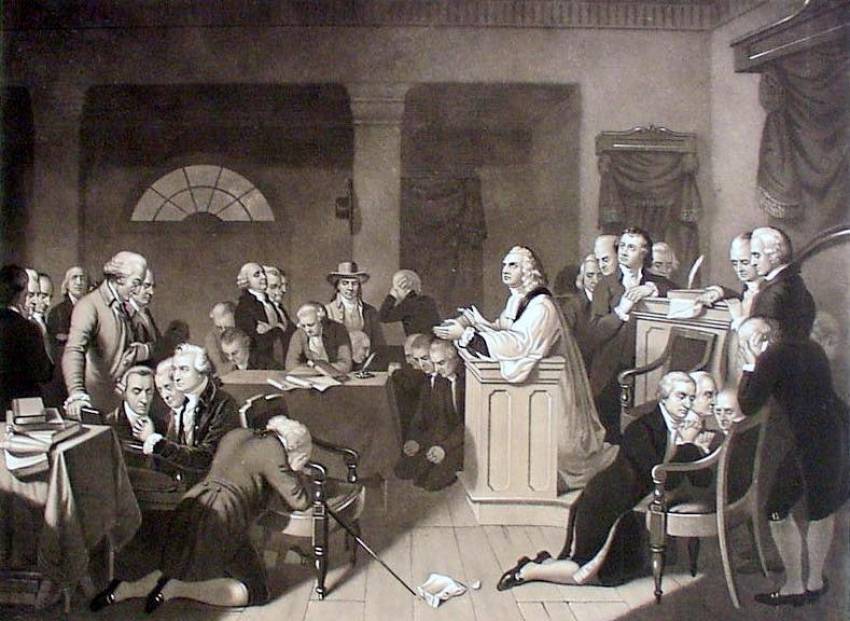 1774 - Prima rugăciune în Congresul american. Pe când ceva similar în România?