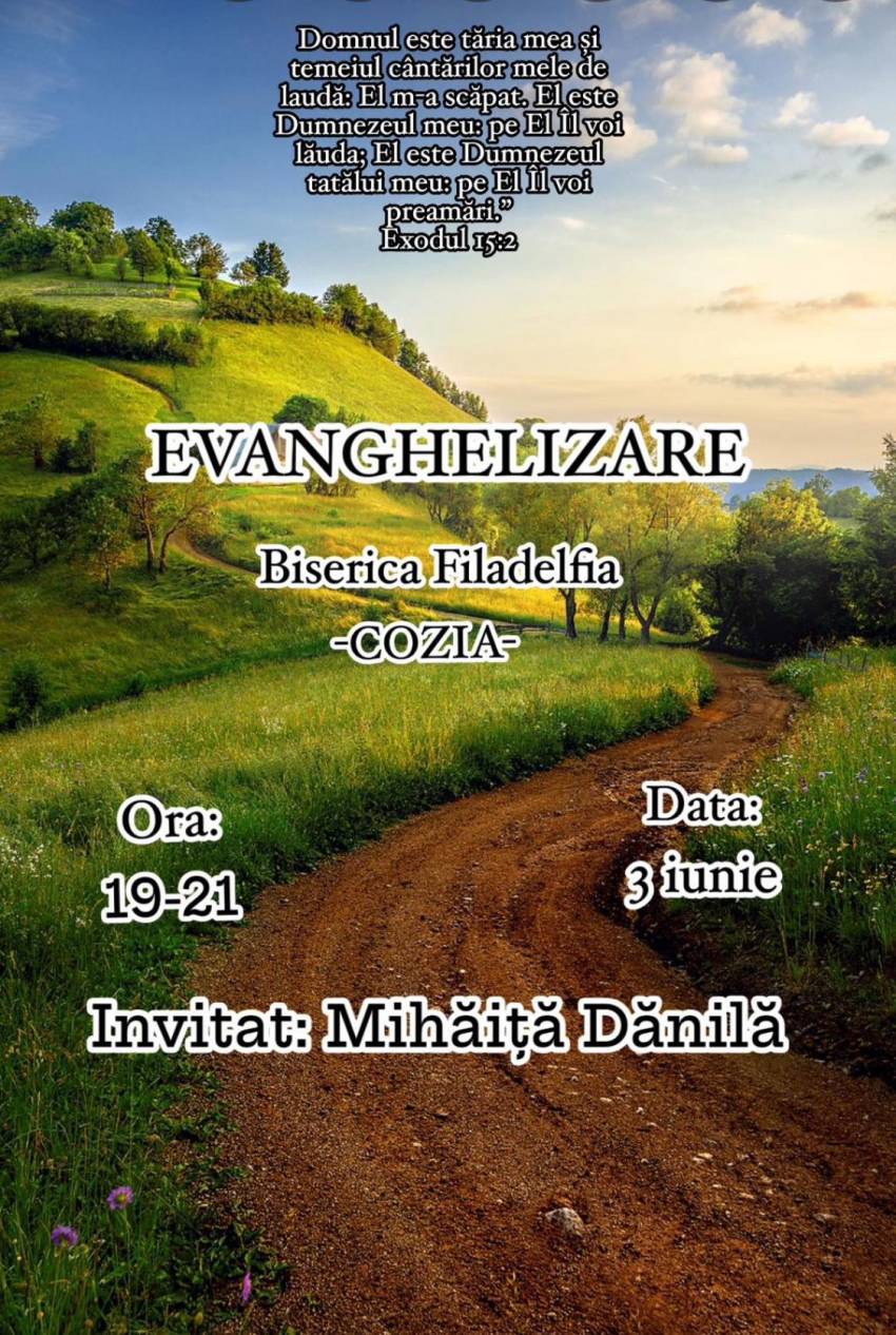 Mihăiță Dănilă la Biserica Filadelfia Cozia