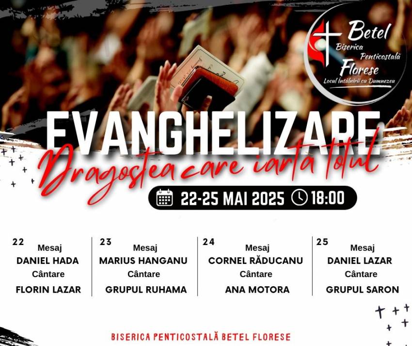 Seri de evanghelizare la Biserica Betel Florese
