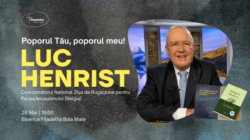Luc Henrist la Biserica Filadelfia Baia Mare