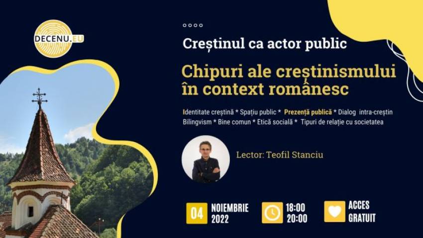 Creștinul ca actor public (2), cu Teofil Stanciu