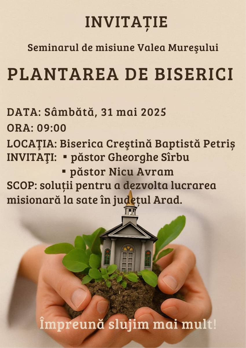 Seminarul de misiune Valea Mureșului
