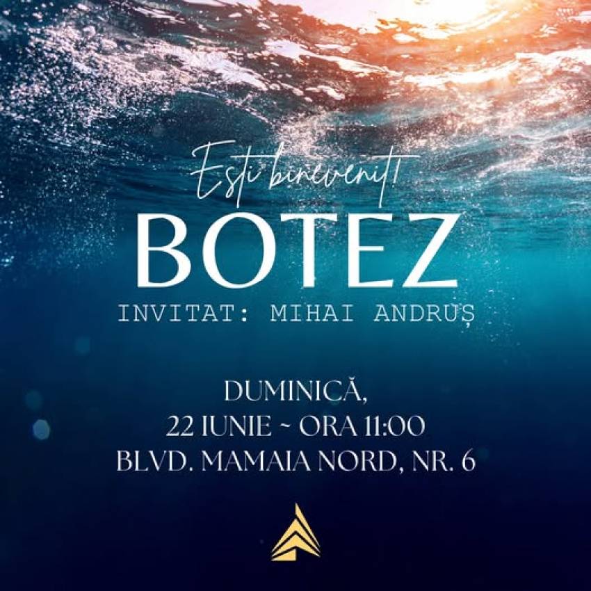 Botez la Biserica Vertical Mamaia Nord