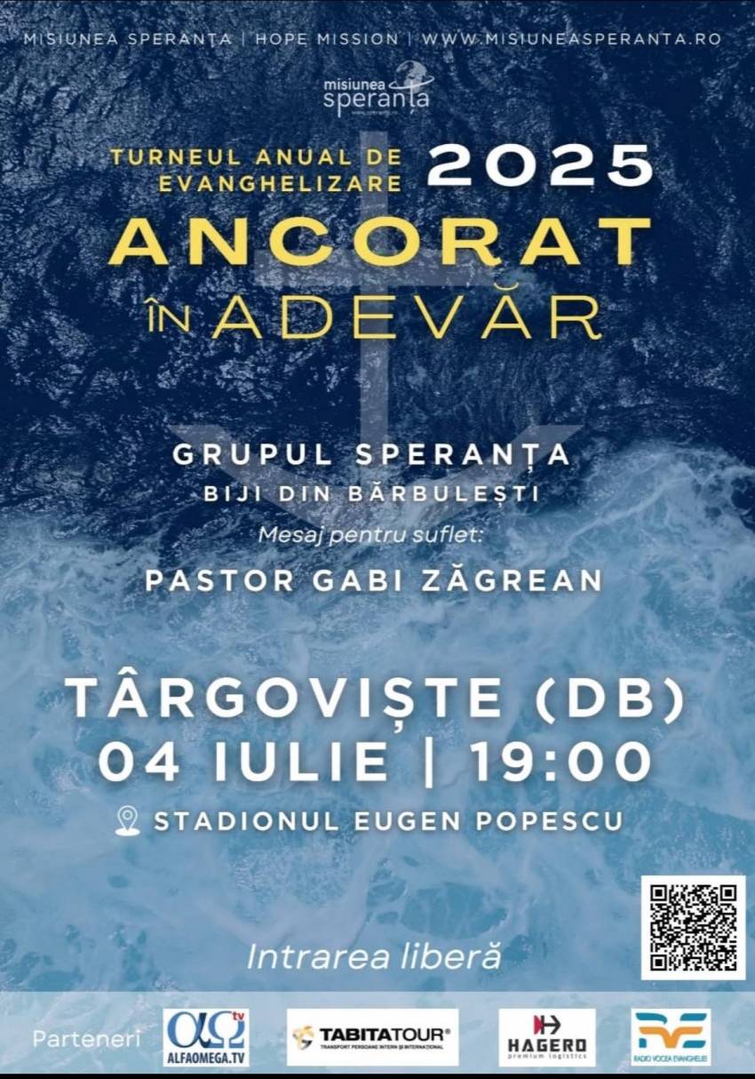 Misiunea Speranța & Gabi Zăgrean pe stadionul ”Eugen Popescu” Târgoviște