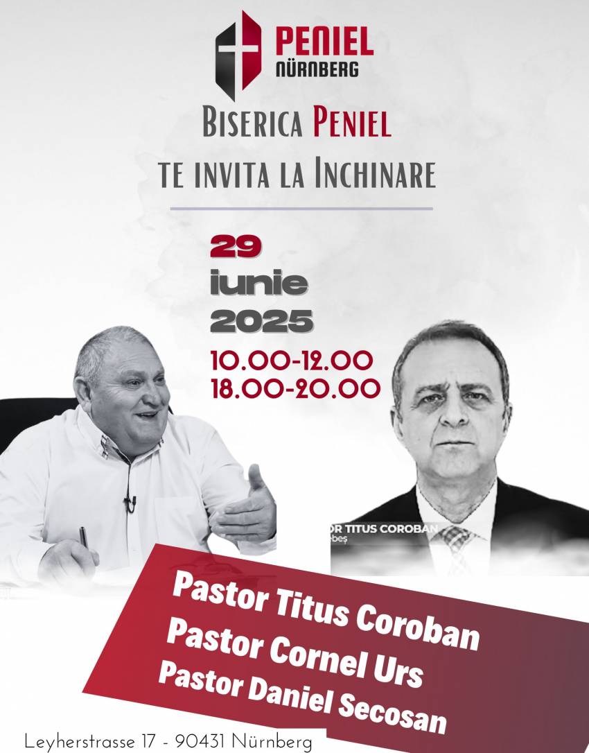 Titus Coroban la Biserica Peniel Nürnberg