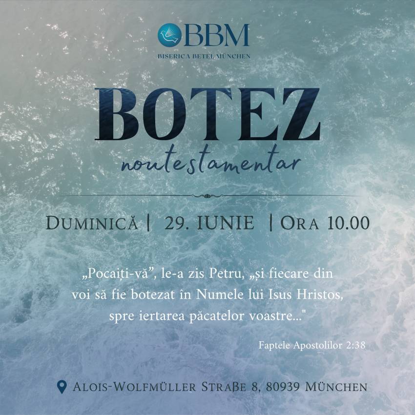 Botez la Biserica Betel München