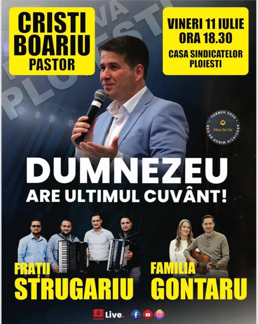 Cristi Boariu la Casa de Cultură a Sindicatelor Ploiești