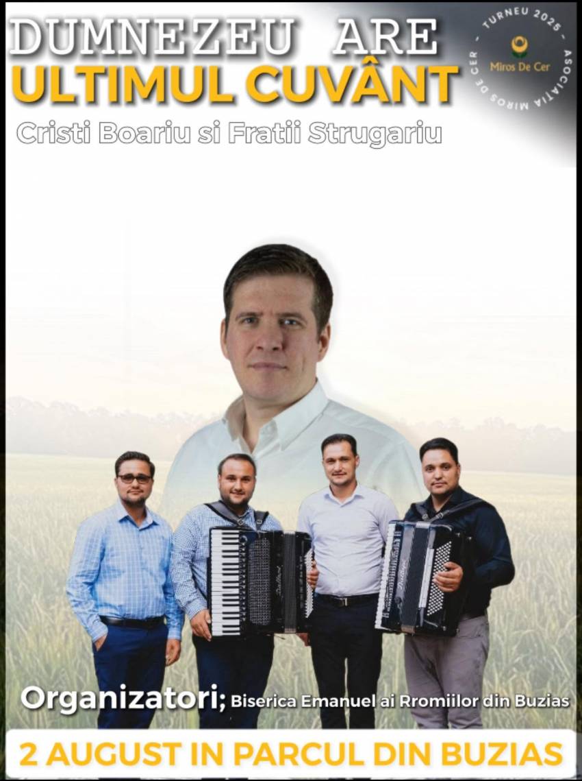 Evanghelizare cu Cristi Boariu în Parcul Buziaș