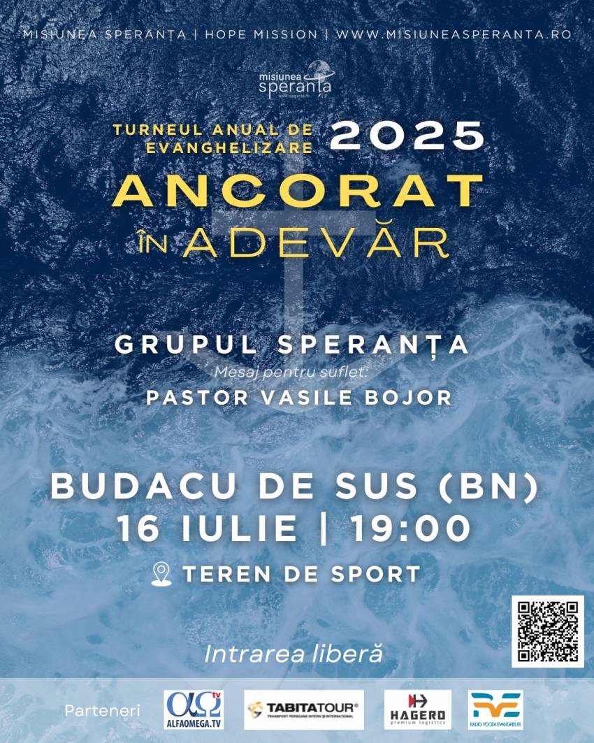Misiunea Speranța la Budacu de Sus