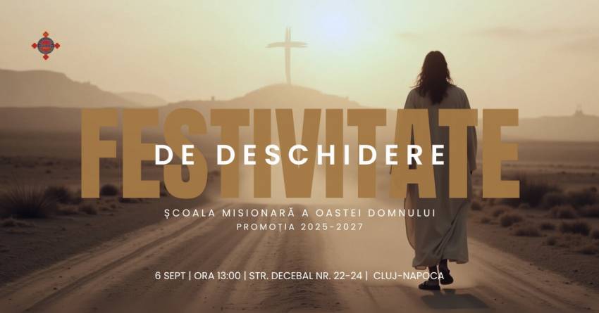 Adunarea Festivă de Deschidere a Școlii Misionare a Oastei Domnului, Promoția 2025-2027