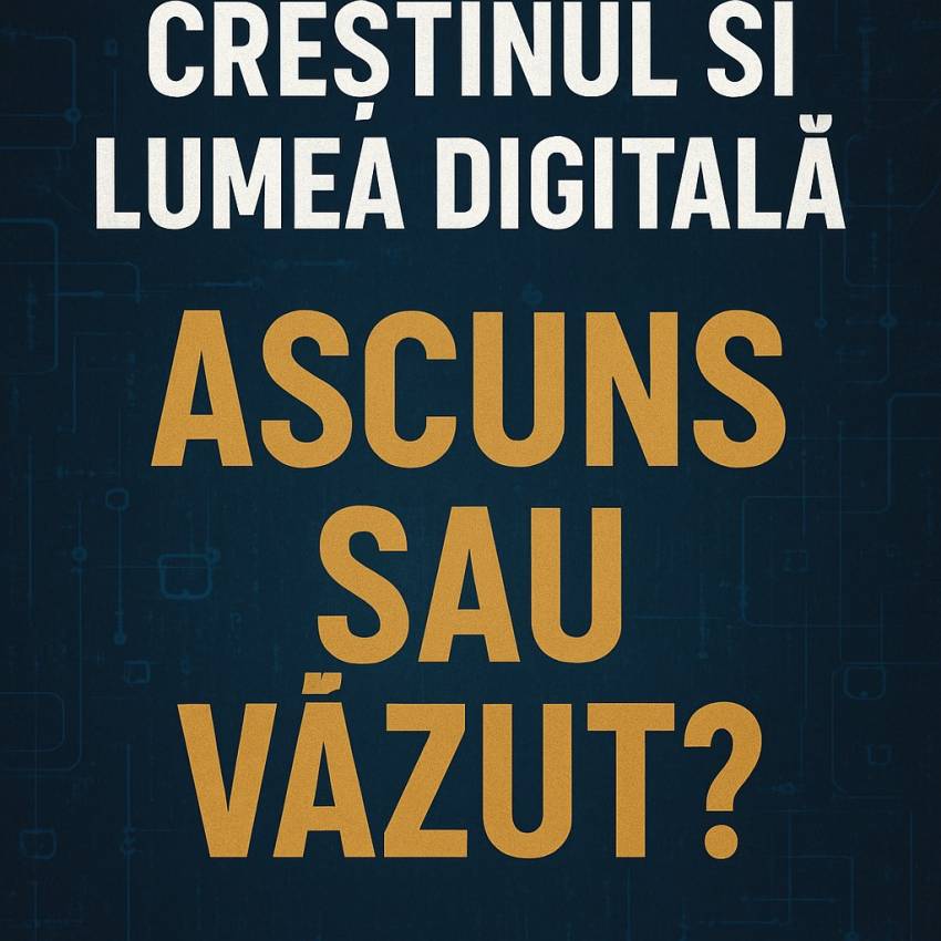 Nelu Filip ◉ I. ASCUNS DE OCHII OAMENILOR, DAR VĂZUT DE OCHII LUI DUMNEZEU