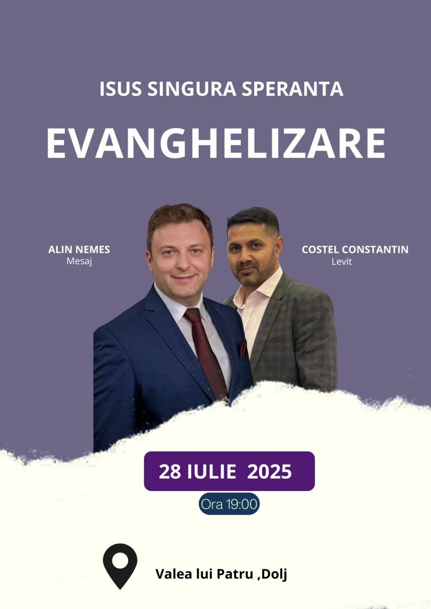 Alin Nemeș la Biserica Filadelfia Staphorst