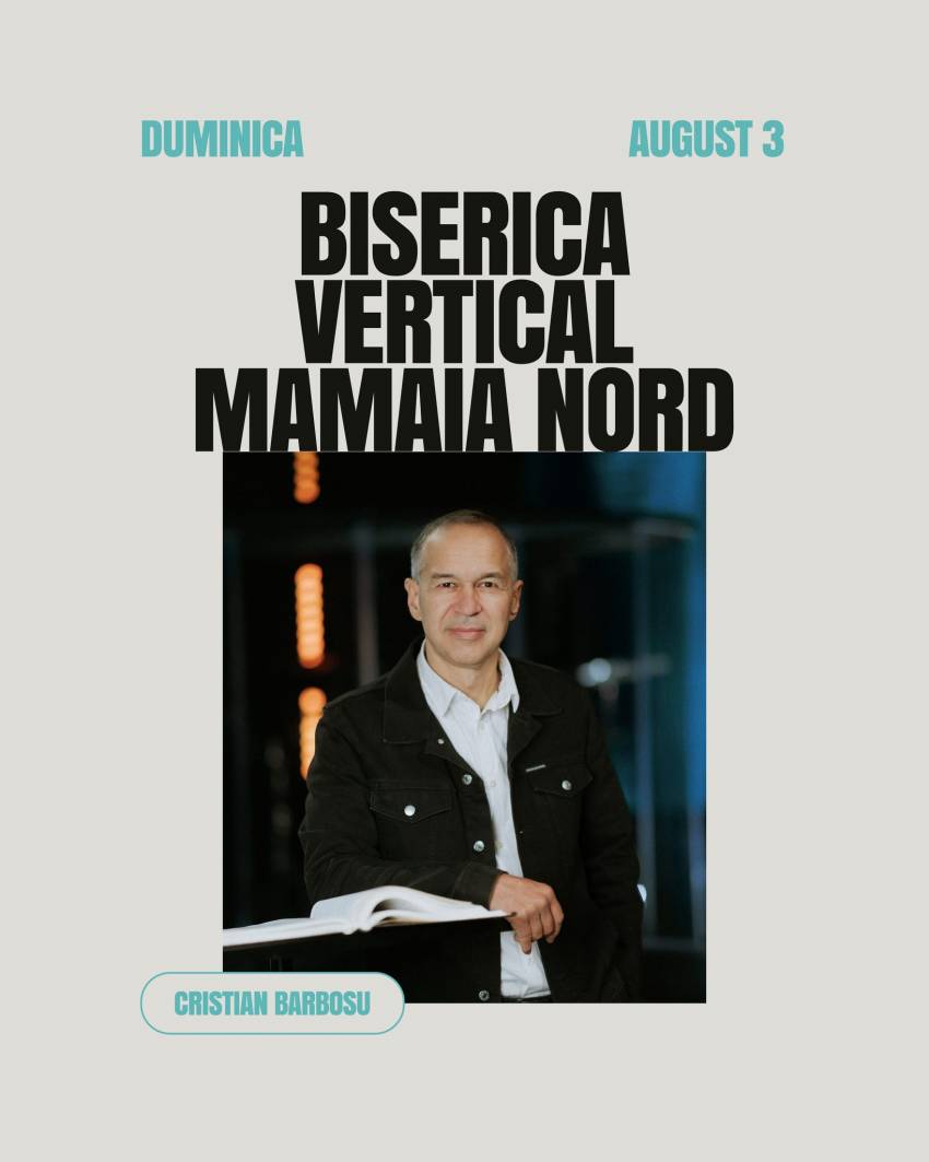 Cristian Barbosu la Biserica Vertical Mamaia Nord